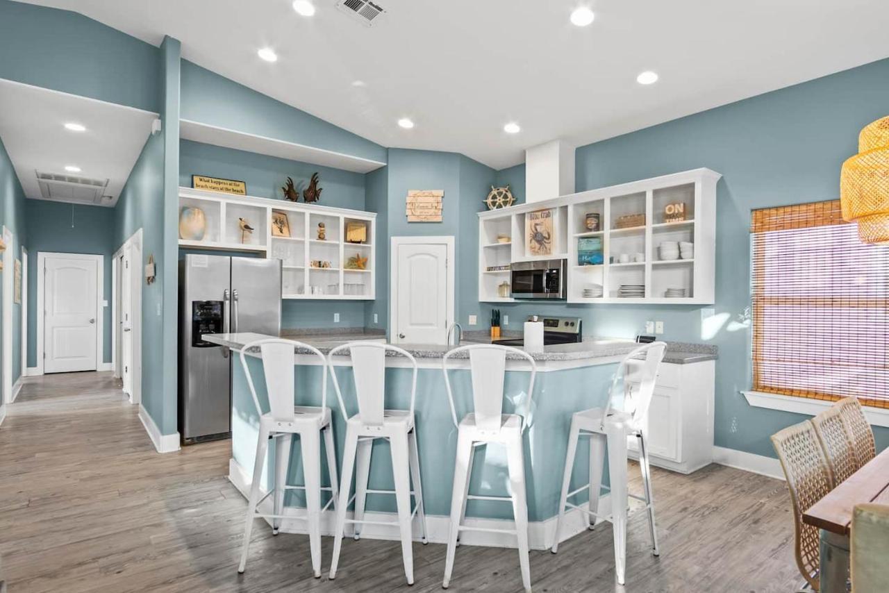 New 5 Bdrm W/Pool, Observation Deck Walk To Beach! Port Aransas Exterior photo