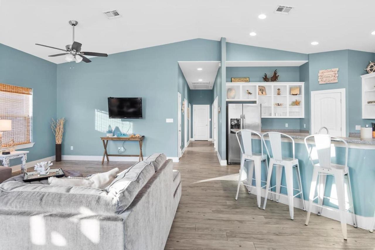 New 5 Bdrm W/Pool, Observation Deck Walk To Beach! Port Aransas Exterior photo