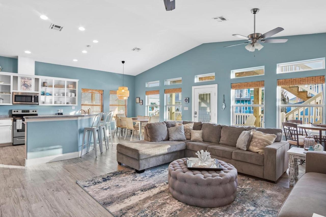 New 5 Bdrm W/Pool, Observation Deck Walk To Beach! Port Aransas Exterior photo