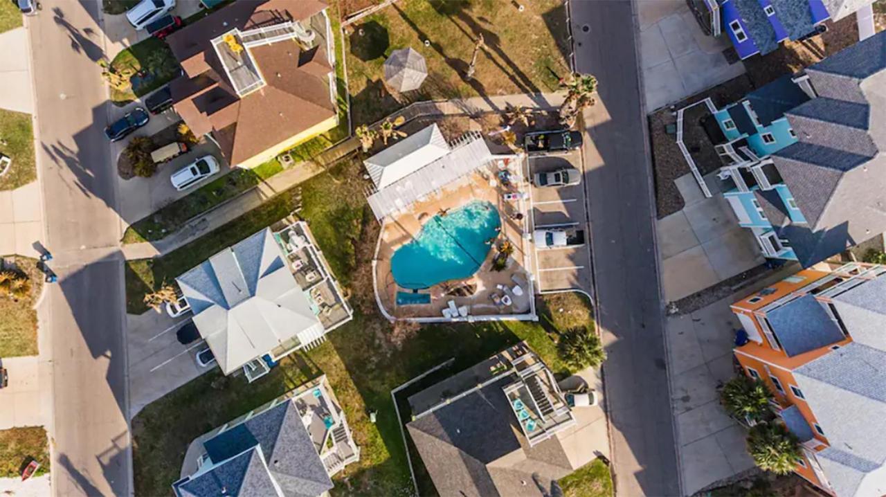 New 5 Bdrm W/Pool, Observation Deck Walk To Beach! Port Aransas Exterior photo