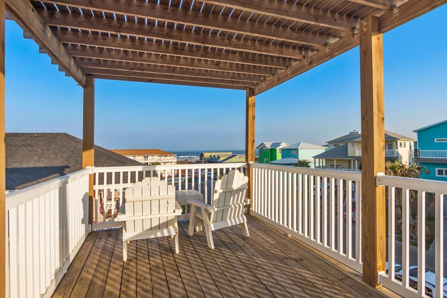 New 5 Bdrm W/Pool, Observation Deck Walk To Beach! Port Aransas Exterior photo